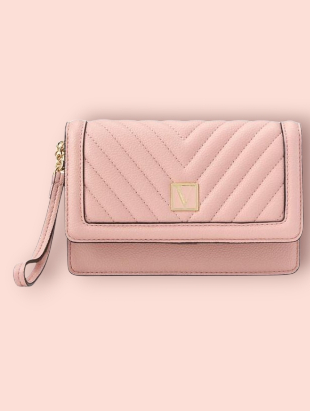 (NWT) Victoria's Secret® "The Victoria Tech Wristlet" - Orchid Blush - Picture 6 of 8